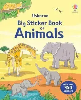 Big Sticker Book of Animals - Jessica Greenwell, Sam Taplin, Rebecca Finnová