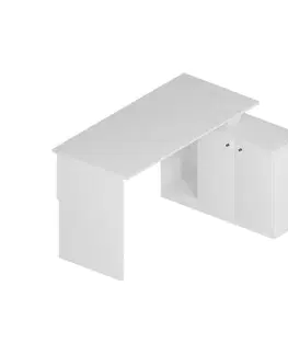 Písací stôl Basak Calisma Masası - White