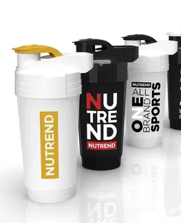Nutrend 2021 700 ml priehľadná so zlatým logom