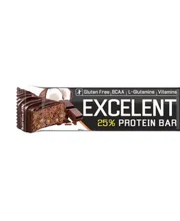 Nutrend EXCELENT protein bar 85g čokoláda - kokos