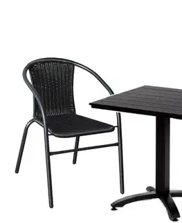 RISTORANTE balkónový set 2+1, antracit