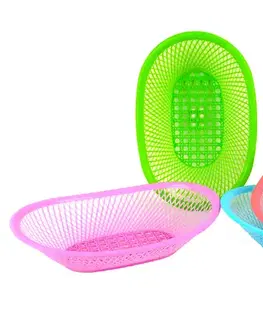 MAKRO - Košík 31,5x21,5x7,5cm plast rôzne farby