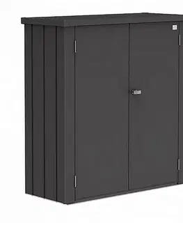 Biohort Skrinka na terasu BIOHORT Romeo M 132 x 57 x 140 cm (tmavo šedá metalíza)
