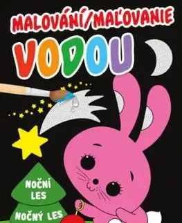 Malování/Maľovanie vodou - Noční les/Nočný les