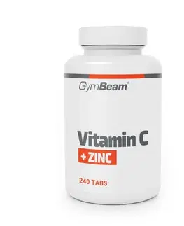 GymBeam Vitamín C + zinok 240 tab.