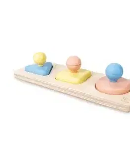 Montessori zrkadlové Puzzle tvary HAPE - Hape
