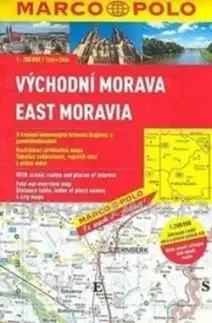 ČR 3 Východní Morava mapa 1:200T MD