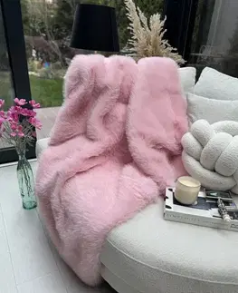 Prehoz na pohovku Lolita 150x100 - Pink