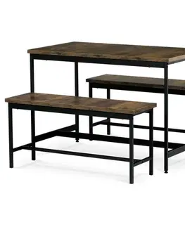Jedálenský set s 2 lavicami AUT-G1175
