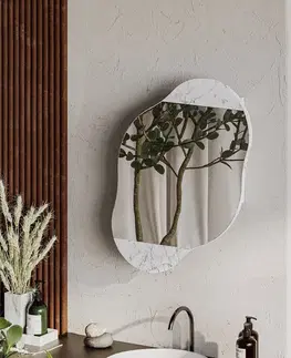 Kúpeľňová skrinka Cloud Storage Bathroom Wall Mirror - Carrara