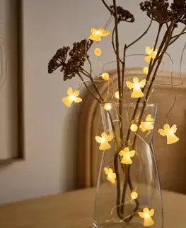 Svetelná reťaz s mikro LED »Engel«