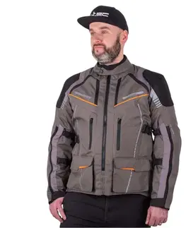W-TEC Smackton bunda čierno-zelená - M