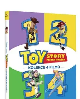 Toy Story: Příběh hraček kolekce 1.-4. 4BD