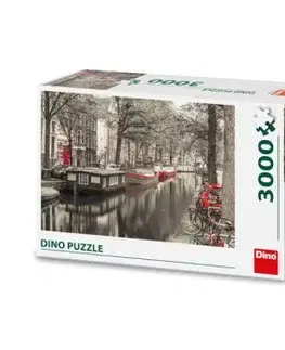 KANÁL V AMSTERDAMU 3000 Puzzle