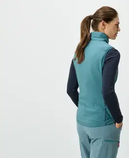 Hybridná vesta »packable«, tyrkysová
