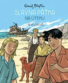 Slávna päťka 3: Na úteku - komiks - Enid Blyton