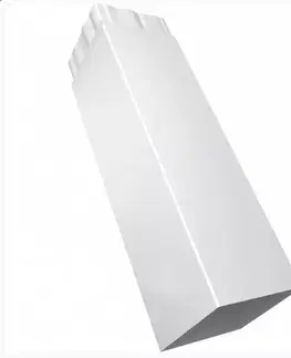 Rúrka 28CM biela