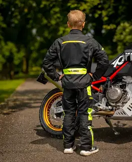 W-TEC Pinapoco kalhoty čierna-fluo - S/M