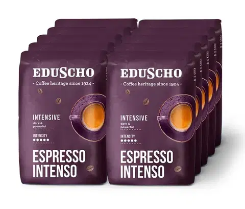 Eduscho Espresso Intenso - 10 x 500 g zrnkovej kávy
