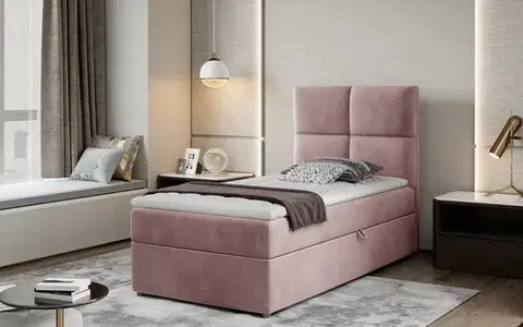LIVIA 05 boxspringova postel Monolith 63