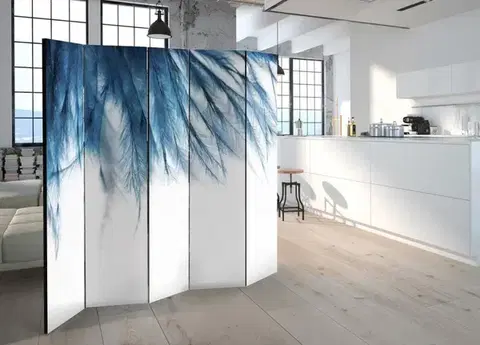 Paraván Sapphire Feathers Dekorhome
