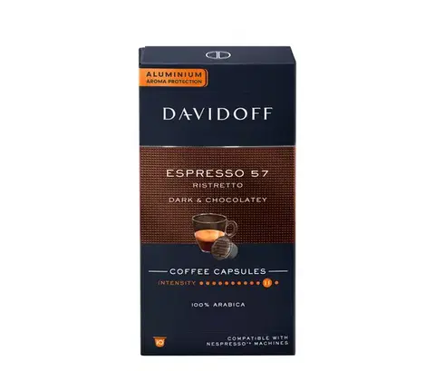 DAVIDOFF CAFÉ Espresso 57 Ristretto – 10 kapsúl