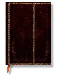 Zápisník Paperblanks Black Moroccan midi linajkový