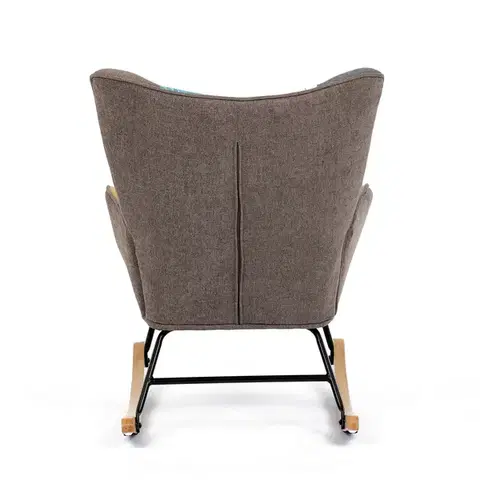 Hojdacie kreslo PW2, patchwork