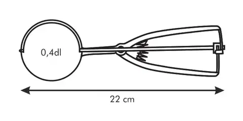Tescoma mechanický porciovač  PRESTO ø 5 cm