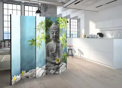 Paraván Meditating Buddha Dekorhome