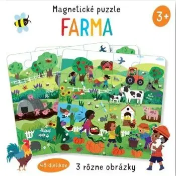 Magnetické puzzle: Farma