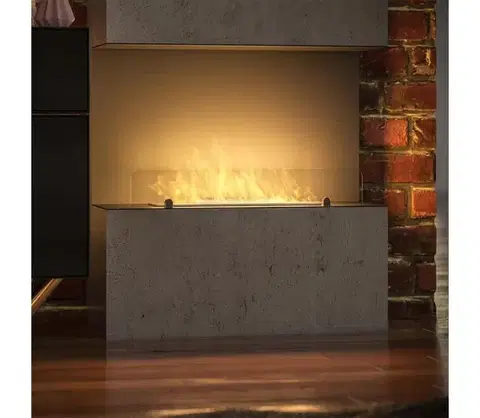InFire - Vstavaný BIO krb 80x45 cm 3kW čierna INSIDE C800V1