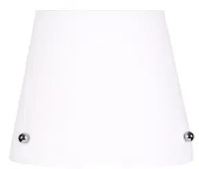 Biele sklenené tienidlo pre stojacu lampu Tango