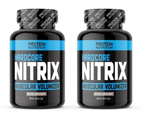 Hardcore Nitrix - Protein Nutrition 100 tbl. + 100 tbl.