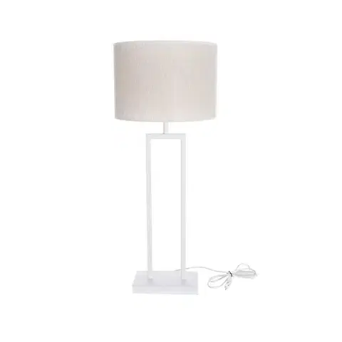 Dekoria Stolová lampa Snow White 78cm, 30 x 78 cm