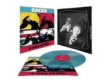 Suicide - A Way Of Life: 35th Anniversary Edition (2023 Remaster) (Blue) LP - Suicide
