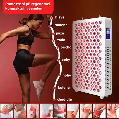 Infračervený LED panel inSPORTline Veluni - 4x30 LED Farba biela