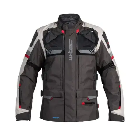 Touringová moto bunda W-TEC Excellenta Farba Thunderstorm Gray, Veľkosť S
