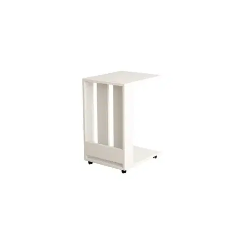 Príručný stolík / Odkladací stolík Edi - White