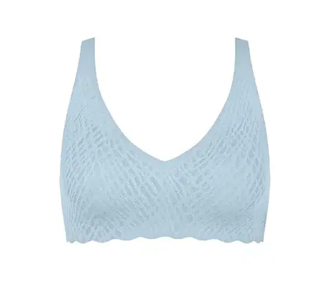 Podprsenka sloggi ZERO Feel Bliss Soft bra, svetlomodrá