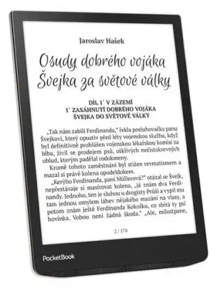PocketBook 743G InkPad 4 Stardust Silver, strieborný - PocketBook