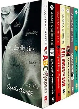 Seven Deadly Sins 7 Book Set Slipcase - Agatha Christie