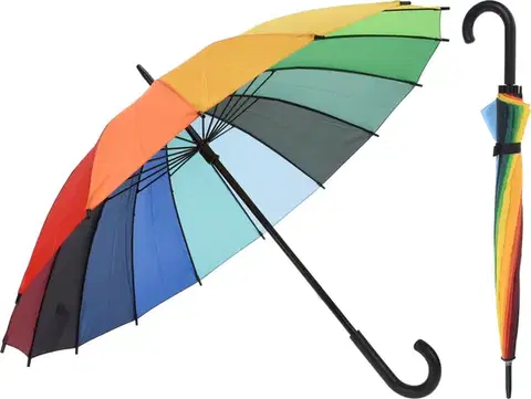 MAKRO - Dáždnik 98cm Rainbow