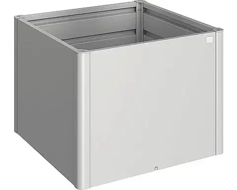 Biohort Zvýšený kvetináč na zeleninu BIOHORT 103 x 103 x 77 cm (strieborná metalíza)