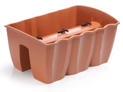 Hrantík na zábradlie CROWL terakota 39,3cm
