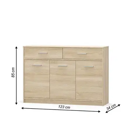 Komoda TEYO 3D2S Tempo Kondela