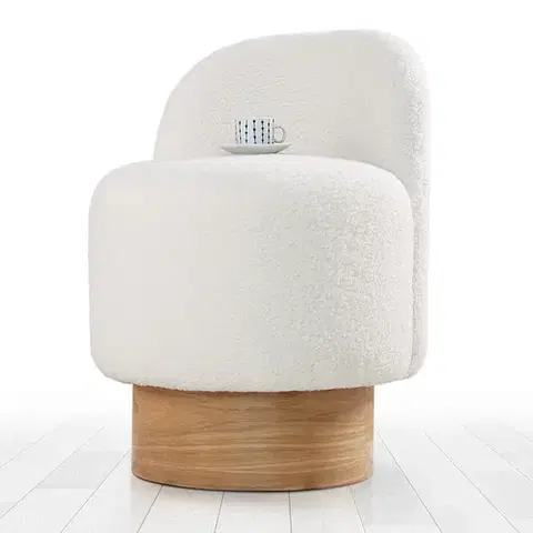 Taburet Monre Teddy White