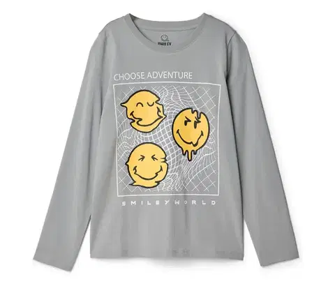Detské tričko s dlhým rukávom SMILEYWORLD®
