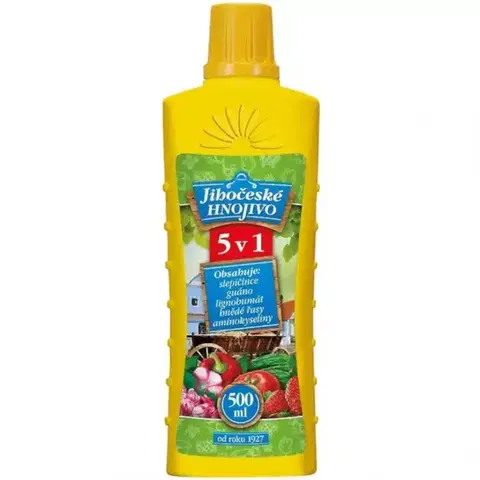 Jihočeské hnojivo - Hnojivo 5v1 500 ml