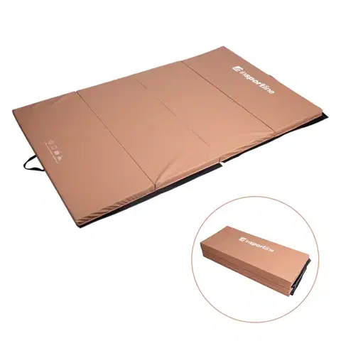 inSPORTline Kvadfold 200x120x5 cm hnedá